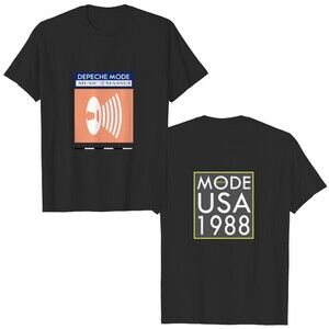 Depeche Mode Music For The Masses Tour 2 Sided Fan T-Shirt